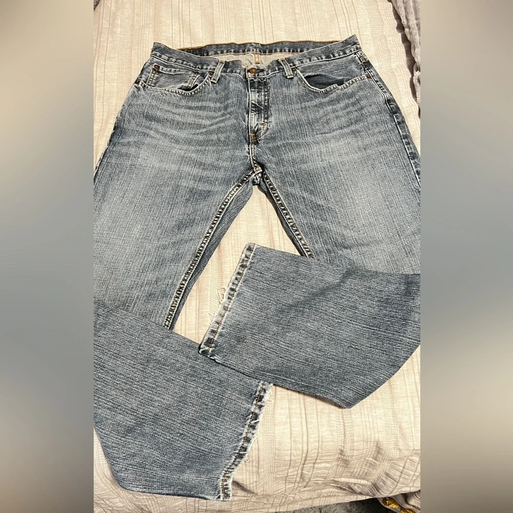 Levi's 559 Light Blue Denim Jeans 36x30